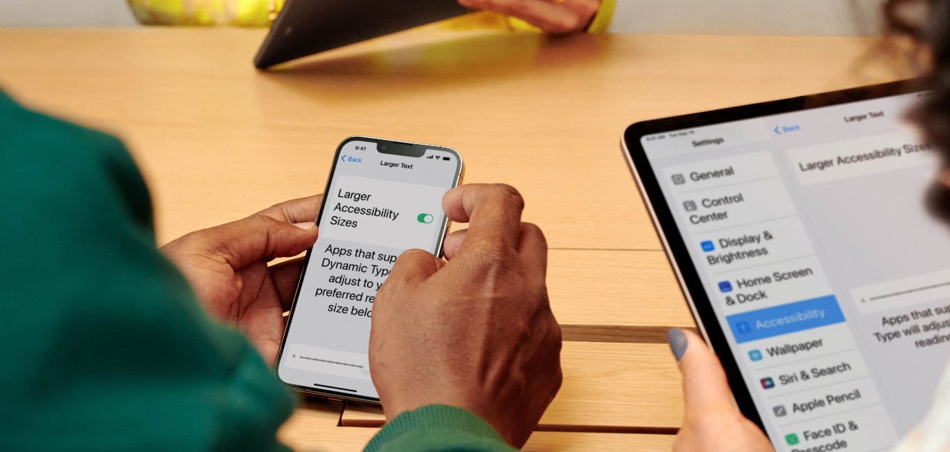 Apple Accessibility Features For Vision Loss Accessible Telecoms