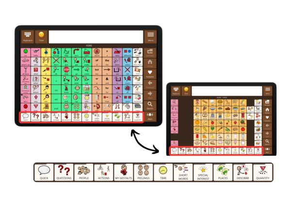 Avaz on tablet