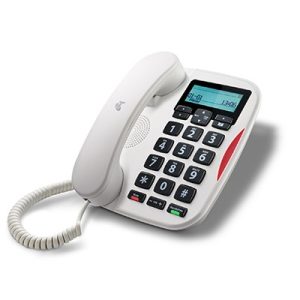 Telstra Easy Control Corded Phone