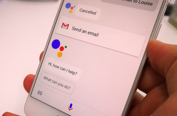 Google Assistant on a Android smartphone