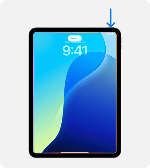 Siri in use on a Tablet
