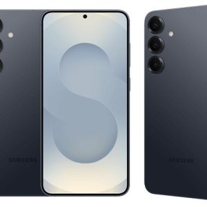 front and back views of the Samsung Galaxy S25