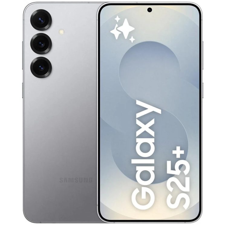 front and back view of the Samsung Galaxy S25+