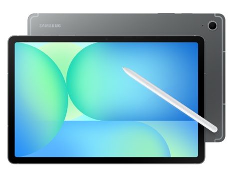 Front and back view of the Samsung Galaxy Tab S10 FE