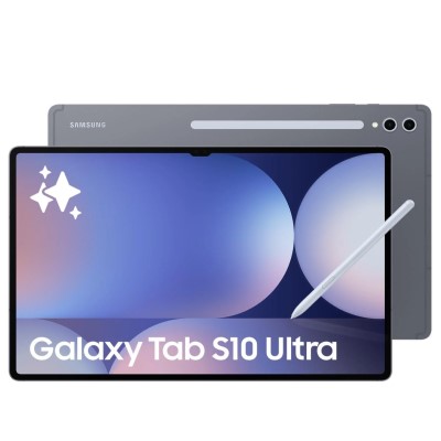 Front and partial back view of the Samsung Galaxy TAB S10 Ultra