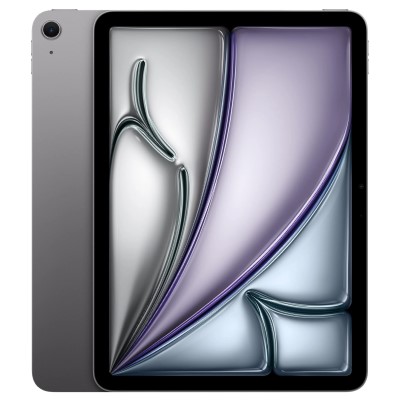 Front and partial back view of the Apple iPad Air (M2 2024)